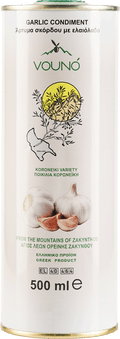 VOUNÓ Knoblauchwürze mit Olivenöl 500 ml