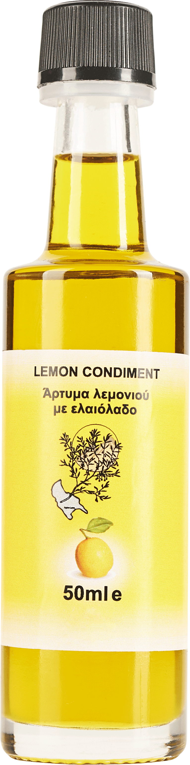Zitronenwürze mit Olivenöl 50 ml