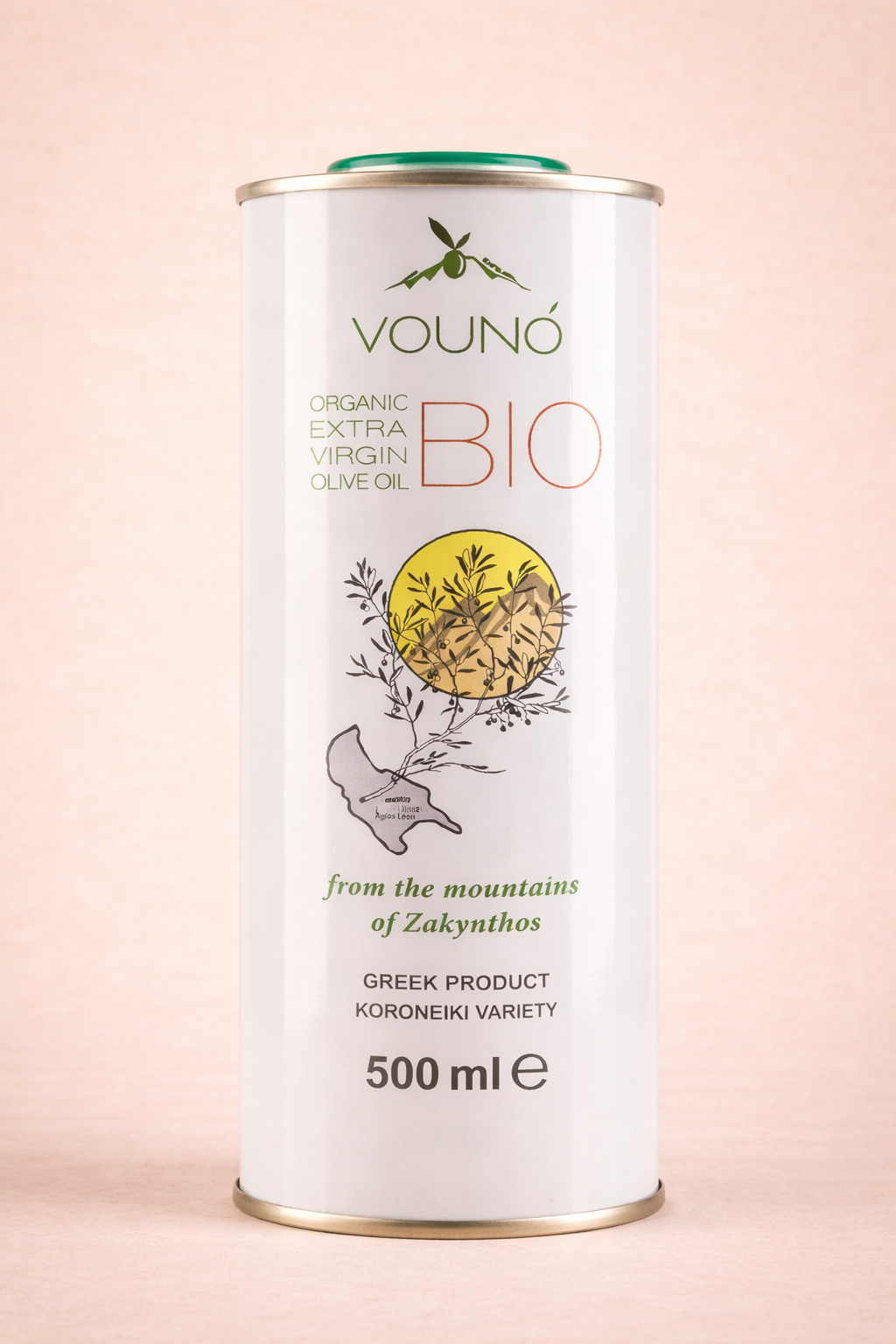 Vouno Bio Organic Extra Virgin Oil Marasca 500 ml